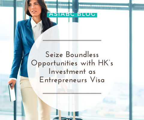 Image: A businesswoman symbolising international business growth with AsiaBC’s Hong Kong Investment as Entrepreneurs Visa.